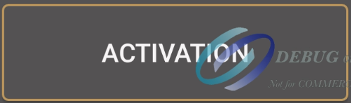 Activation on the transaction page
