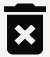 Delete waiter icon
