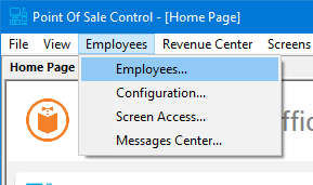 Employees Menu
