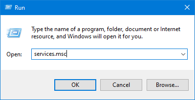 Run Dialog