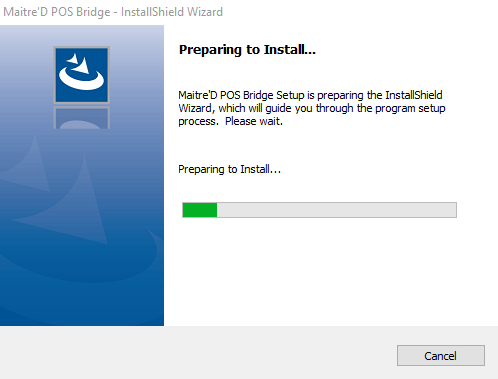 POS Bridge - Preparing Install