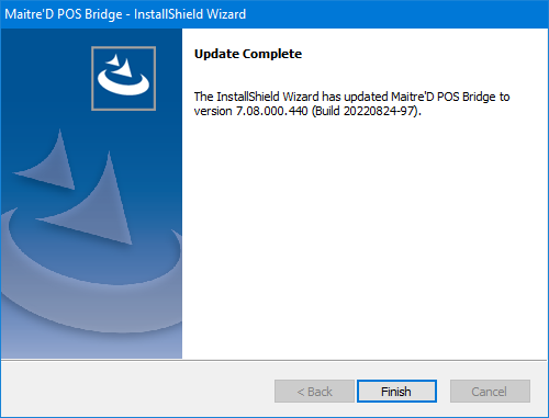 POS Bridge - Install Complete