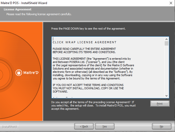 InstallShield Wizard - EULA