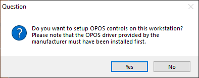 InstallShield Wizard - OPOS