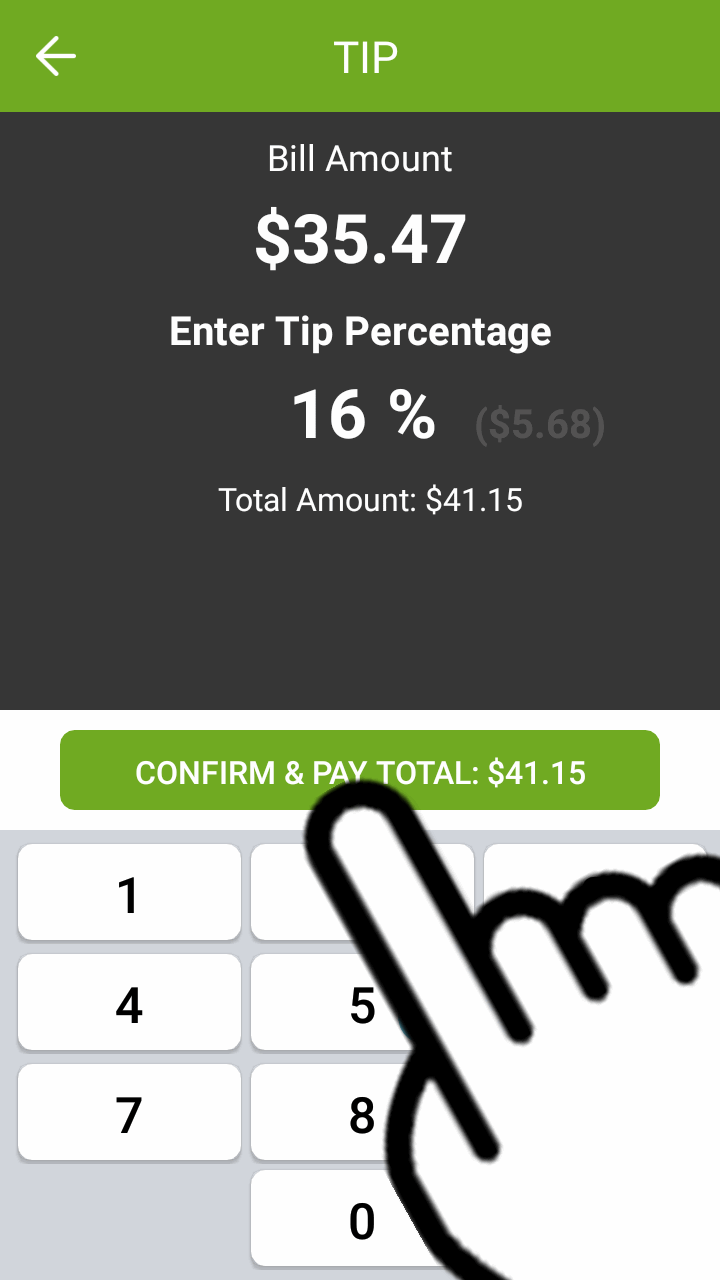 Screenshot - Enter Percentage - Blank