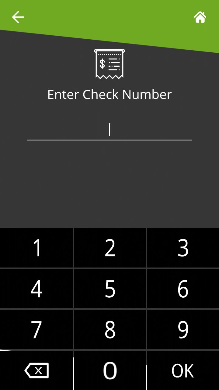 SecureTable - Check Number Entry SecureTable - Check Number Entry