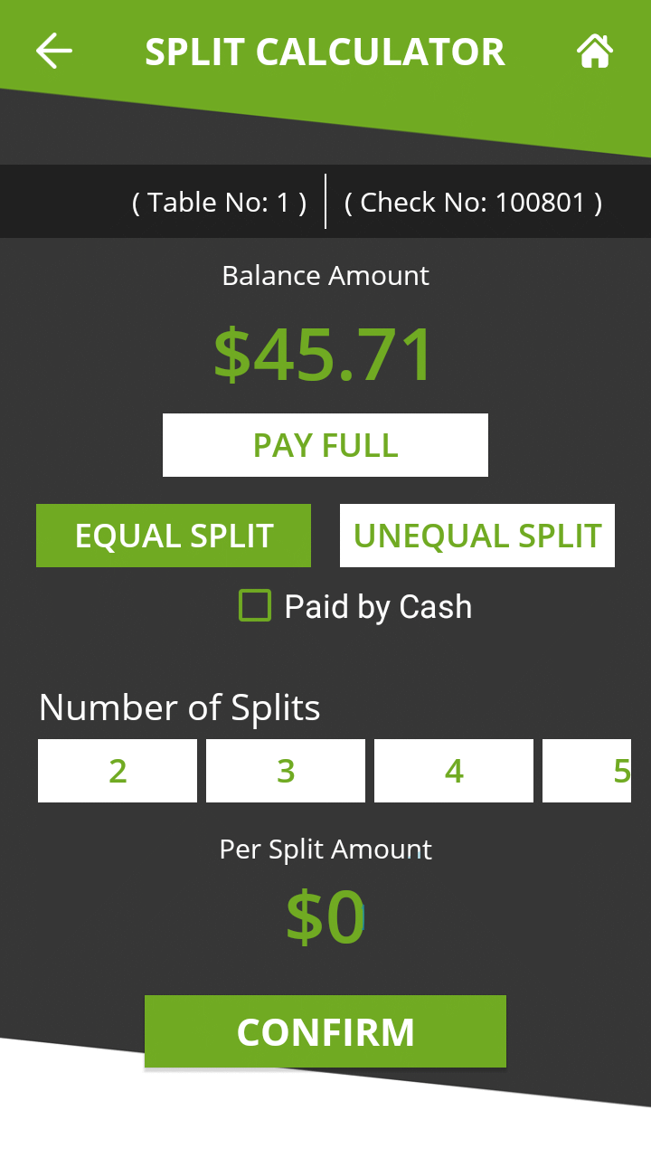 SecureTable - Equal Split 1 SecureTable - Equal Split 1
