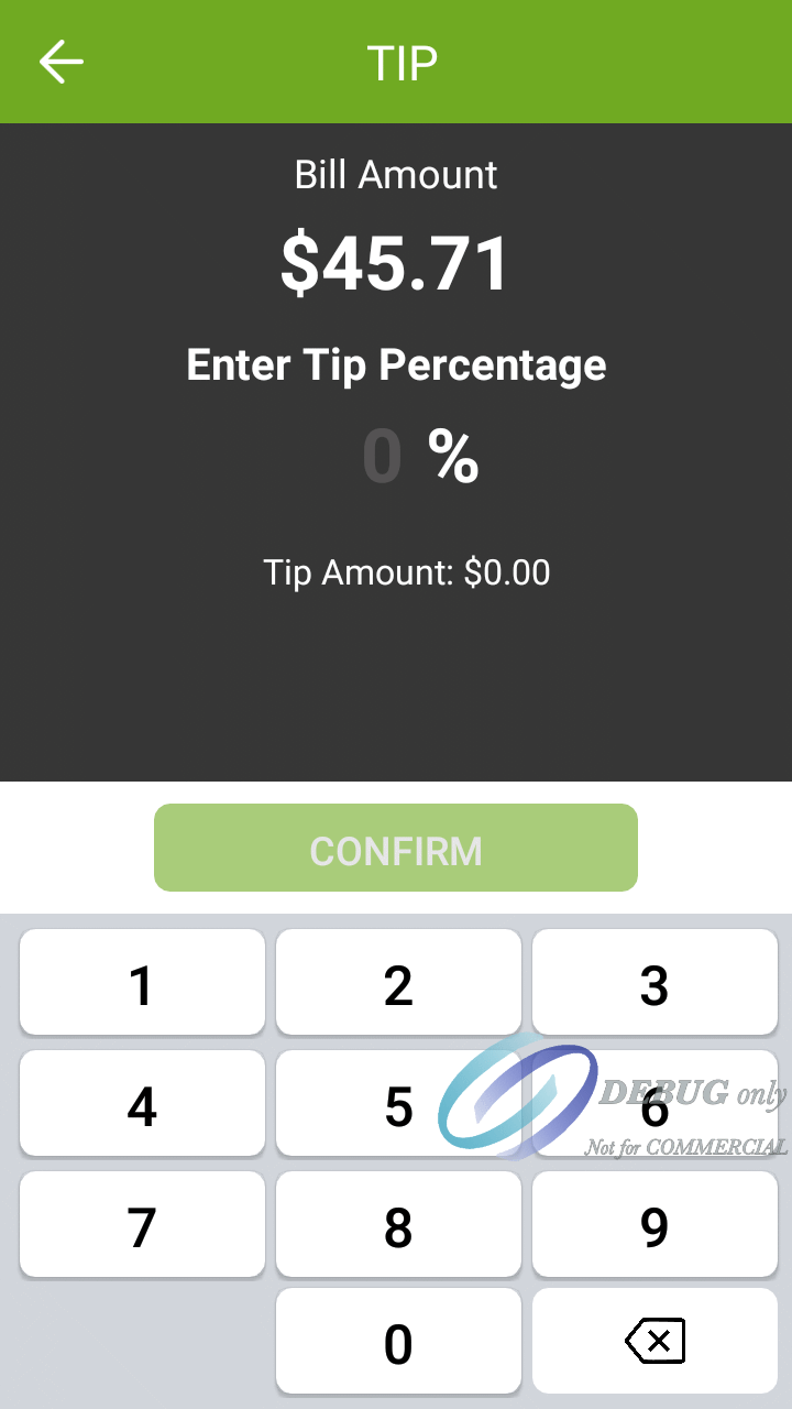 SecureTable - Custom Tip Percentage 1 SecureTable - Custom Tip Percentage 1