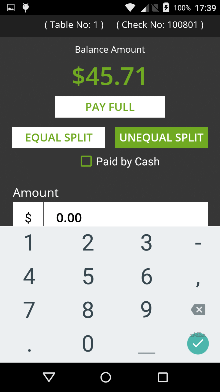 SecureTable - Unequal Split 2 SecureTable - Unequal Split 2