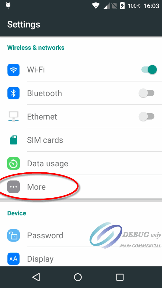 Android Screenshot - Settings Android Screenshot - Settings